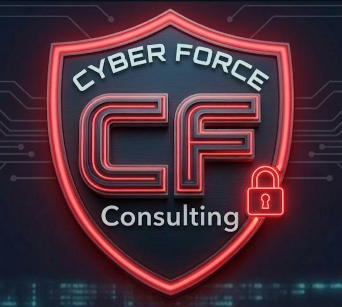 Cyber Force Consulting CF pajzs logó